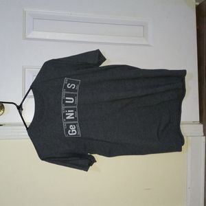 Savvy Genius T-Shirt, Size M, Grey